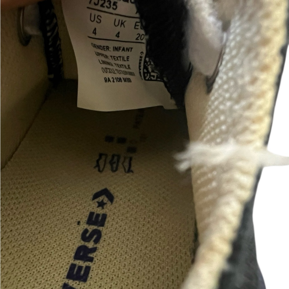 Baby Converse Black Chuck Taylor All Star Sneakers | 4 - Picture 7 of 7